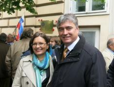 Dr. Andreja Valič Zver in dr. Milan Zver Dr. Andreja Valič Zver in dr. Milan Zver