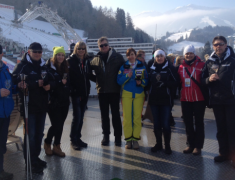 Dr. Milan Zver na prizorišču svetovnega prvenstva v alpskem smučanju v Schladmingu Dr. Milan Zver na prizorišču svetovnega prvenstva v alpskem smučanju v Schladmingu