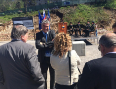 Postavitvi temeljnega kamna za ureditev Parka vojaške zgodovine Postavitvi temeljnega kamna za ureditev Parka vojaške zgodovine