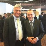 Dr. Milan Zver in predsednik EPP skupine Manfred Weber ob praznovanju 40. obletnice obstoja evropske stranke EPP