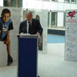 Organizacija "Srce za otroke z rakom" v Bruslju