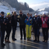 Dr. Milan Zver na prizorišču svetovnega prvenstva v alpskem smučanju v Schladmingu