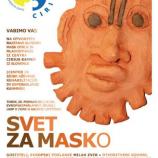 Vabilo na otvoritev razstave Svet za masko